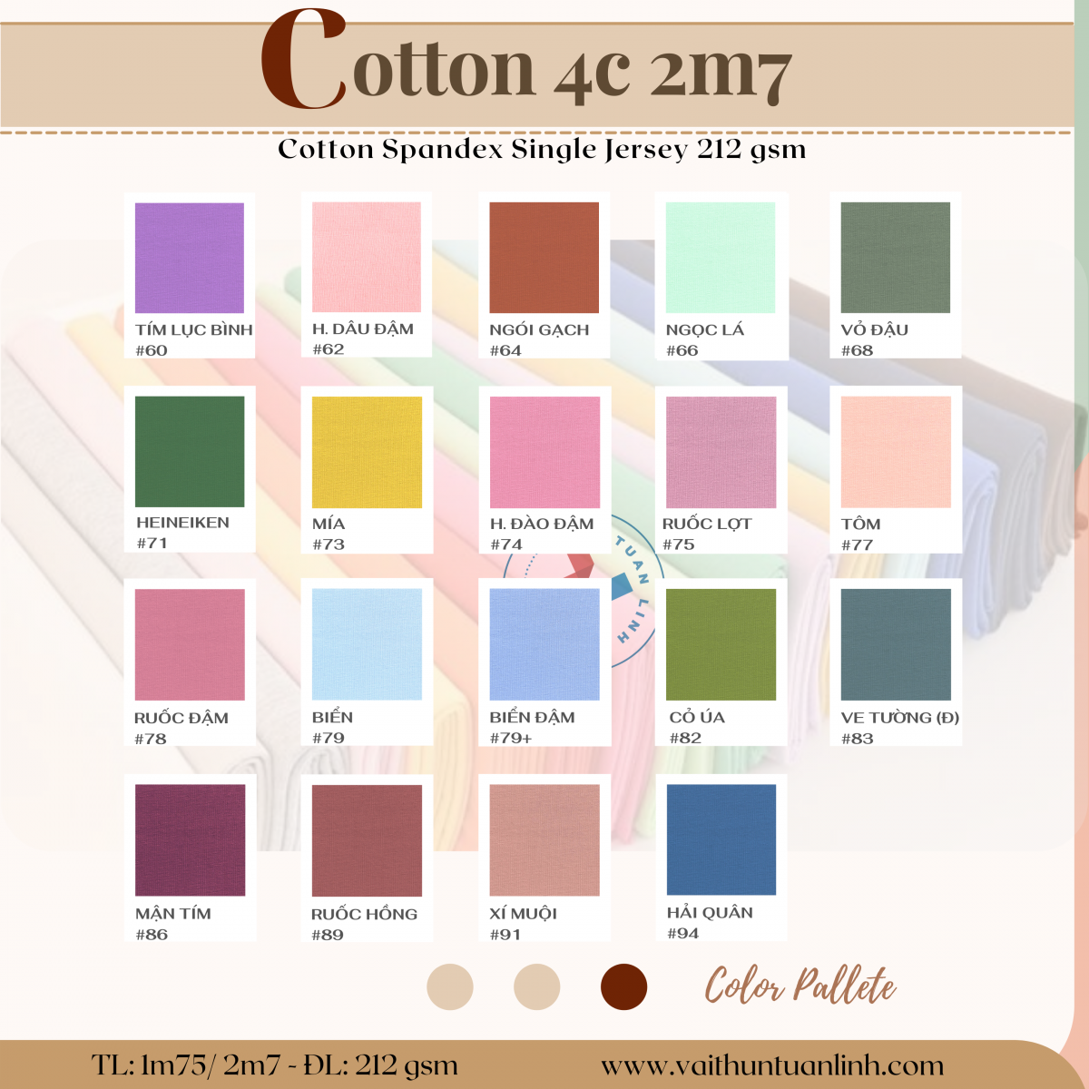 COTTON 2M7 4 CHIỀU