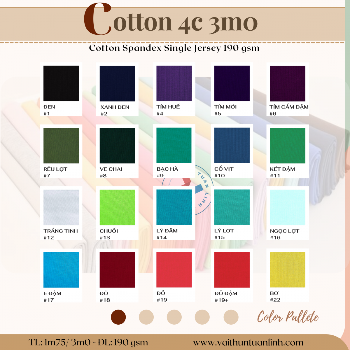 COTTON 3M0 4 CHIỀU