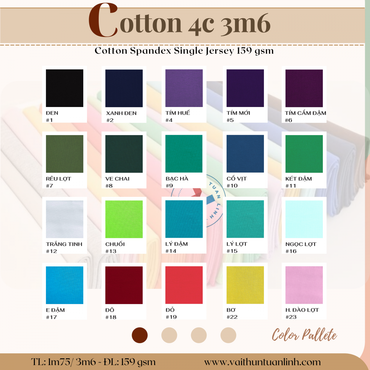 COTTON 3M6 4 CHIỀU